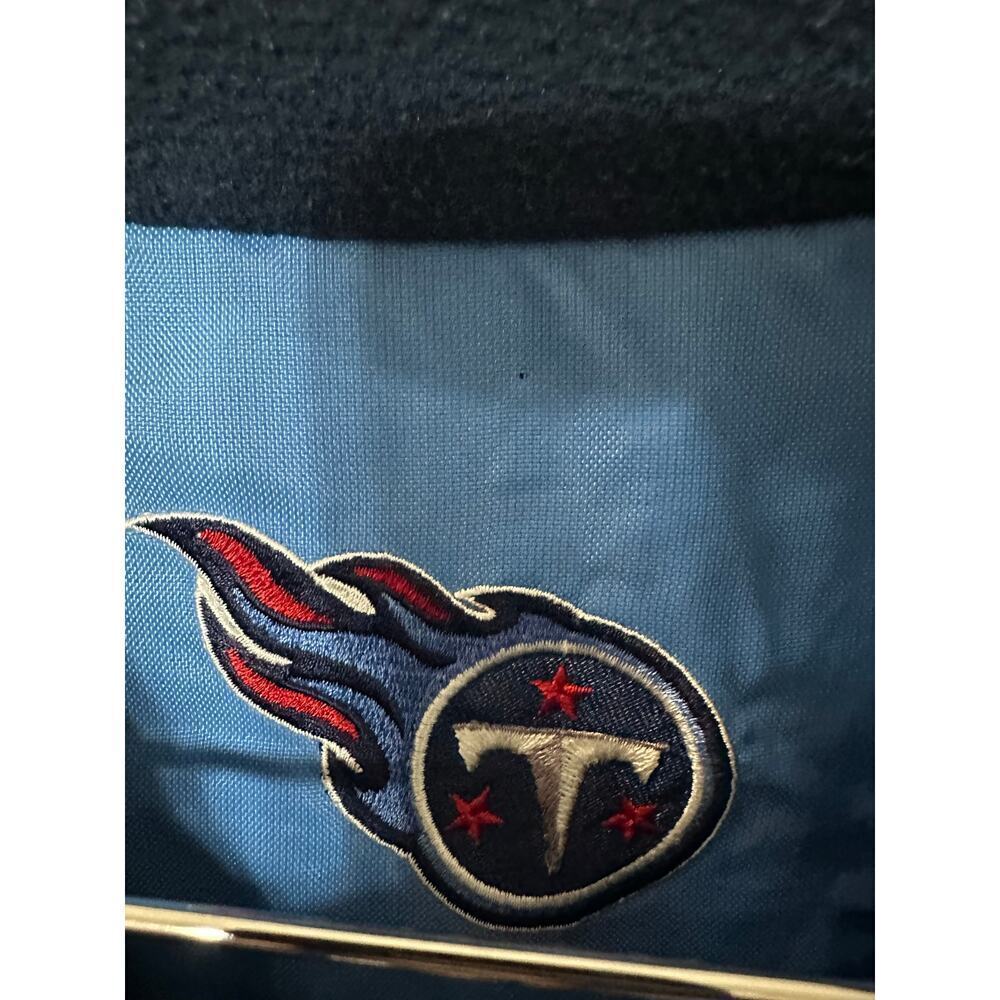 Pro Player Tennessee Titans Revisable Windbreaker Fleece Jacket Men XL Football - Picture 10 of 14